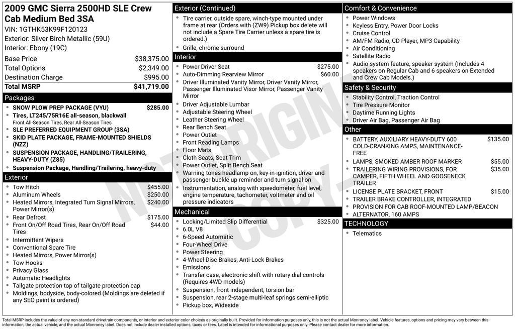 gmc sierra 2500hd 2009 1GTHK53K99F120123 image gmc sierra 2500hd 2009 1GTHK53K99F120123 image